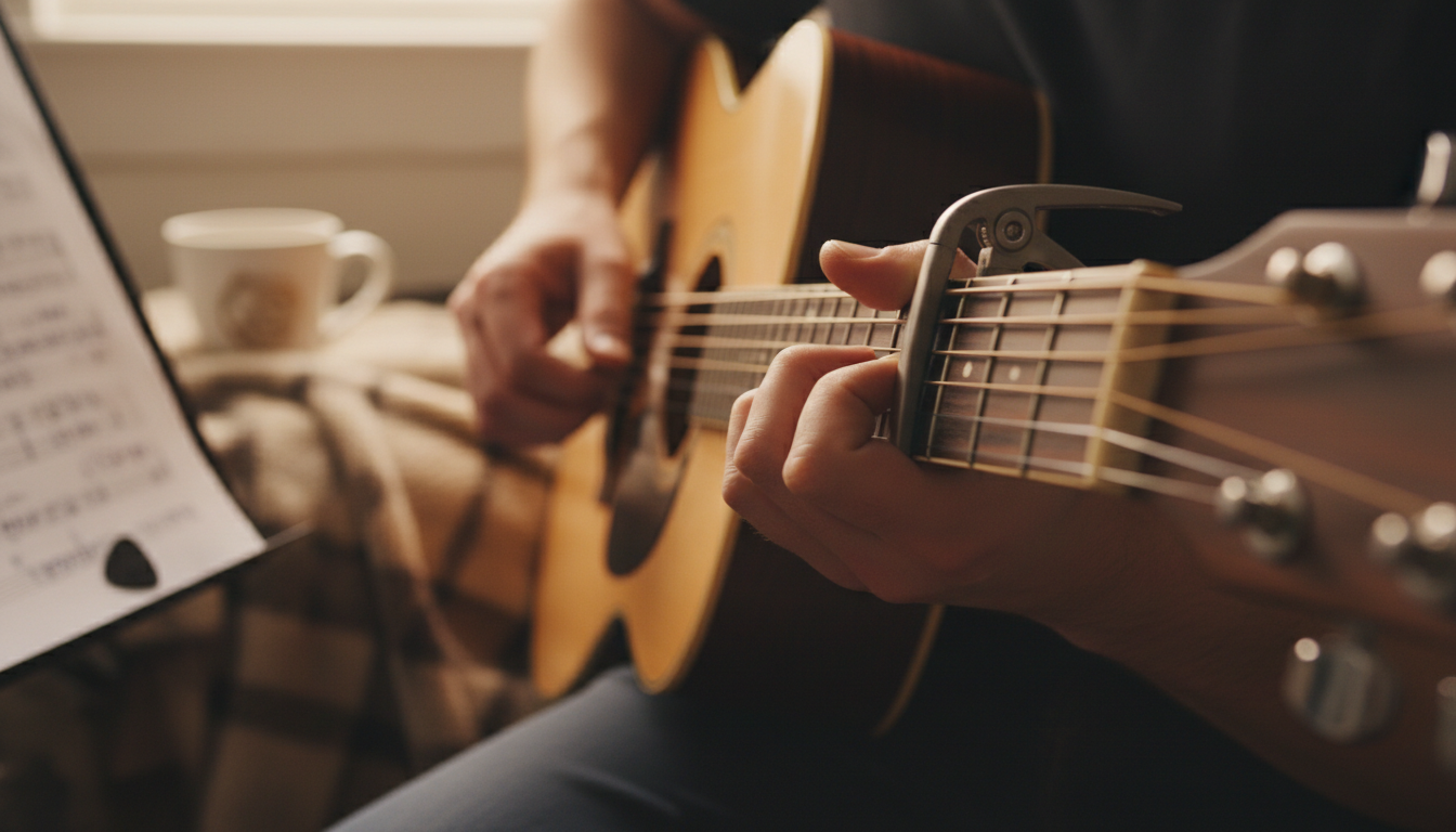 10 Exercícios Essenciais de Violão para Iniciantes